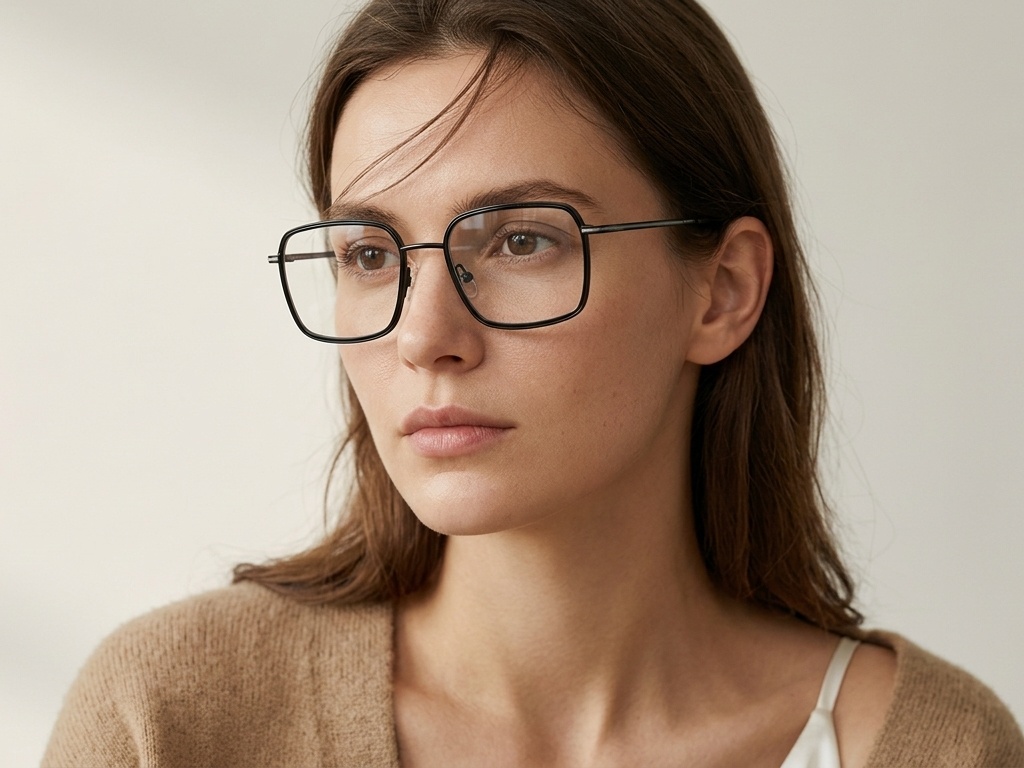 BS2012-3012_Black_Rectangular_Metal_Glasses-tryon_female