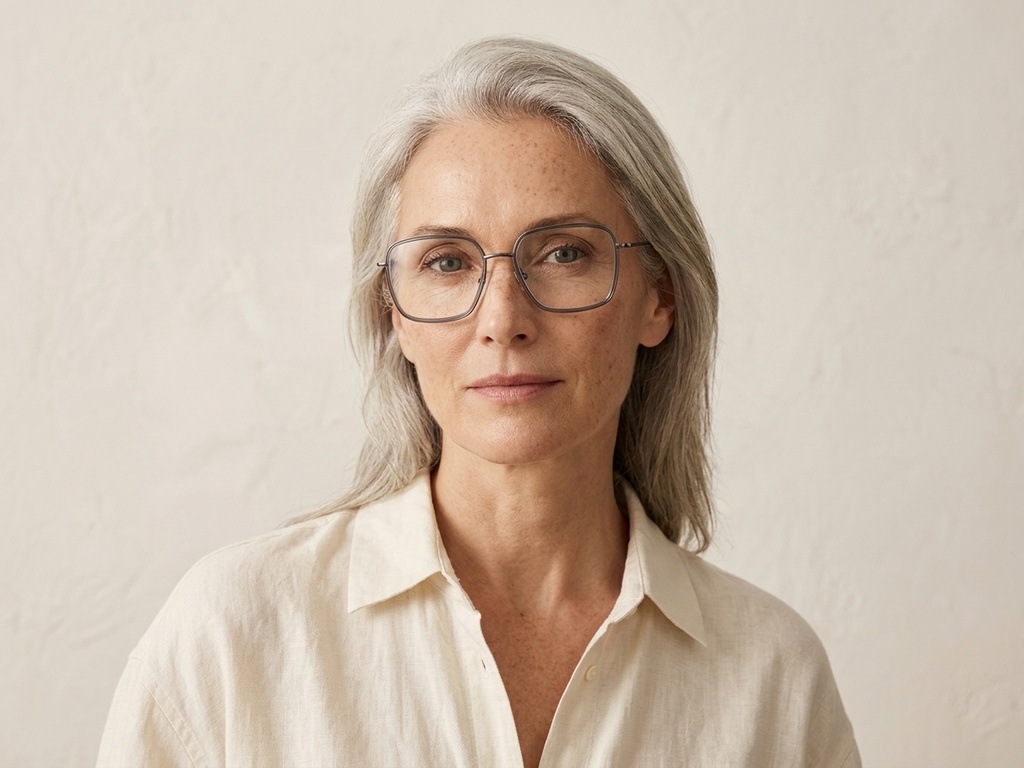 BS2012-3014_Grey_Rectangular_Metal_Glasses-tryon_female