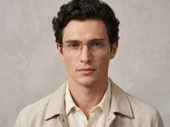 BS2012-3020_Brown_Semi-rimless_Metal_Glasses-tryon_male