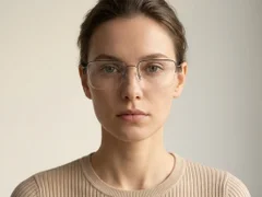 BS2012-3022_Black_Semi-rimless_Metal_Glasses-tryon_female