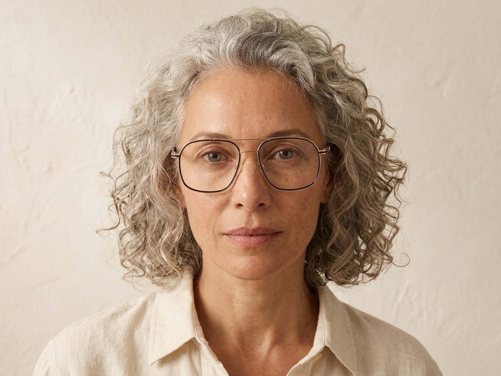 BS2012-3023_Golden_Aviator_Metal_Glasses-tryon_female