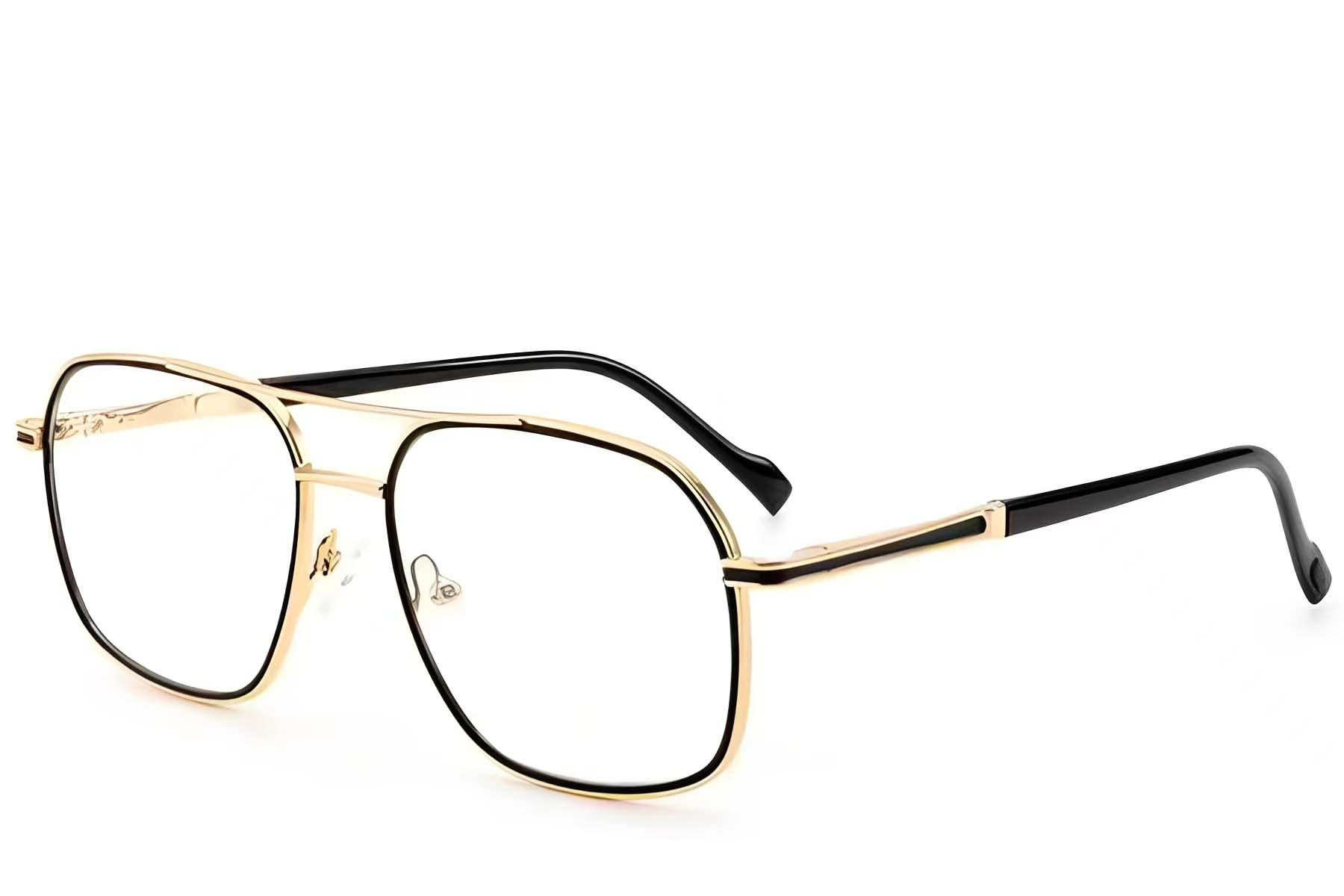 BS2012-3023_Golden_Aviator_Metal_Glasses_corner