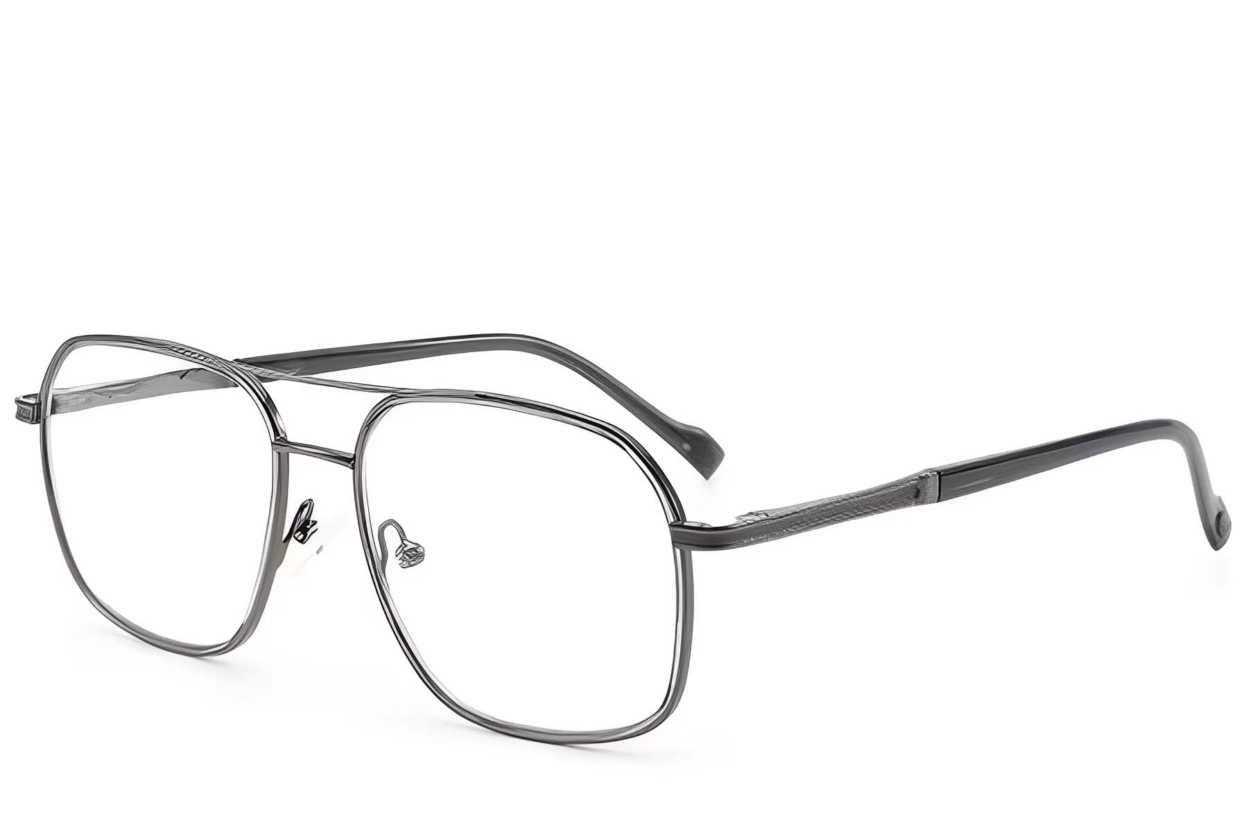 BS2012-3024_Grey_Aviator_Metal_Glasses_corner