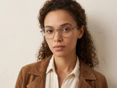 BS2012-3035_Brown_Geometric_Metal_Glasses-tryon_female