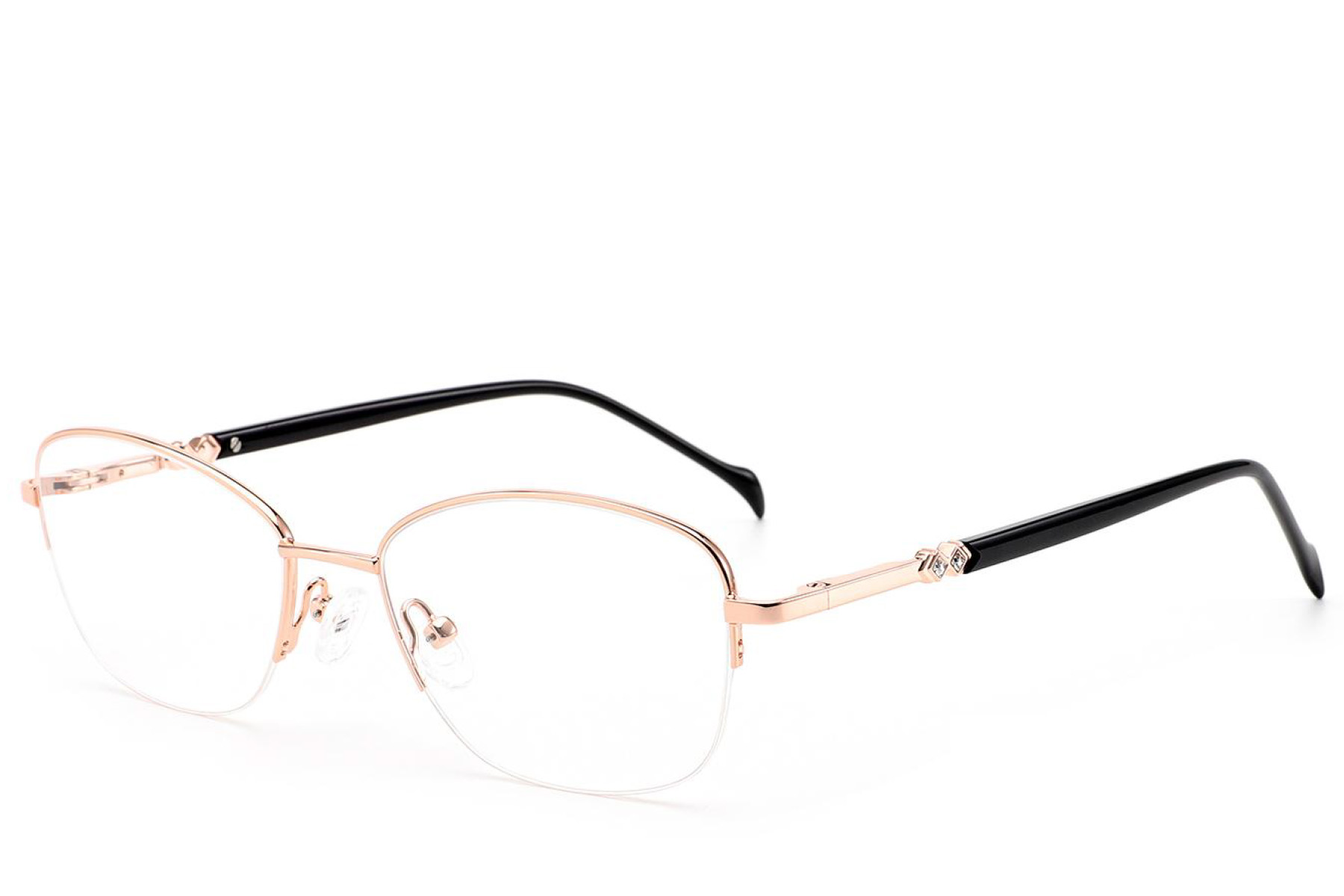 BS2012-3038_Golden_Semi-rimless_Metal_Glasses_corner