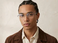 BS2012-3040_Silver_Semi-rimless_Metal_Glasses-tryon_male