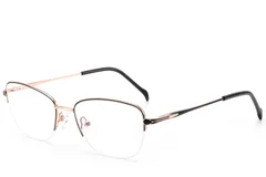 BS2012-3053_Black_Semi-rimless_Metal_Glasses_corner