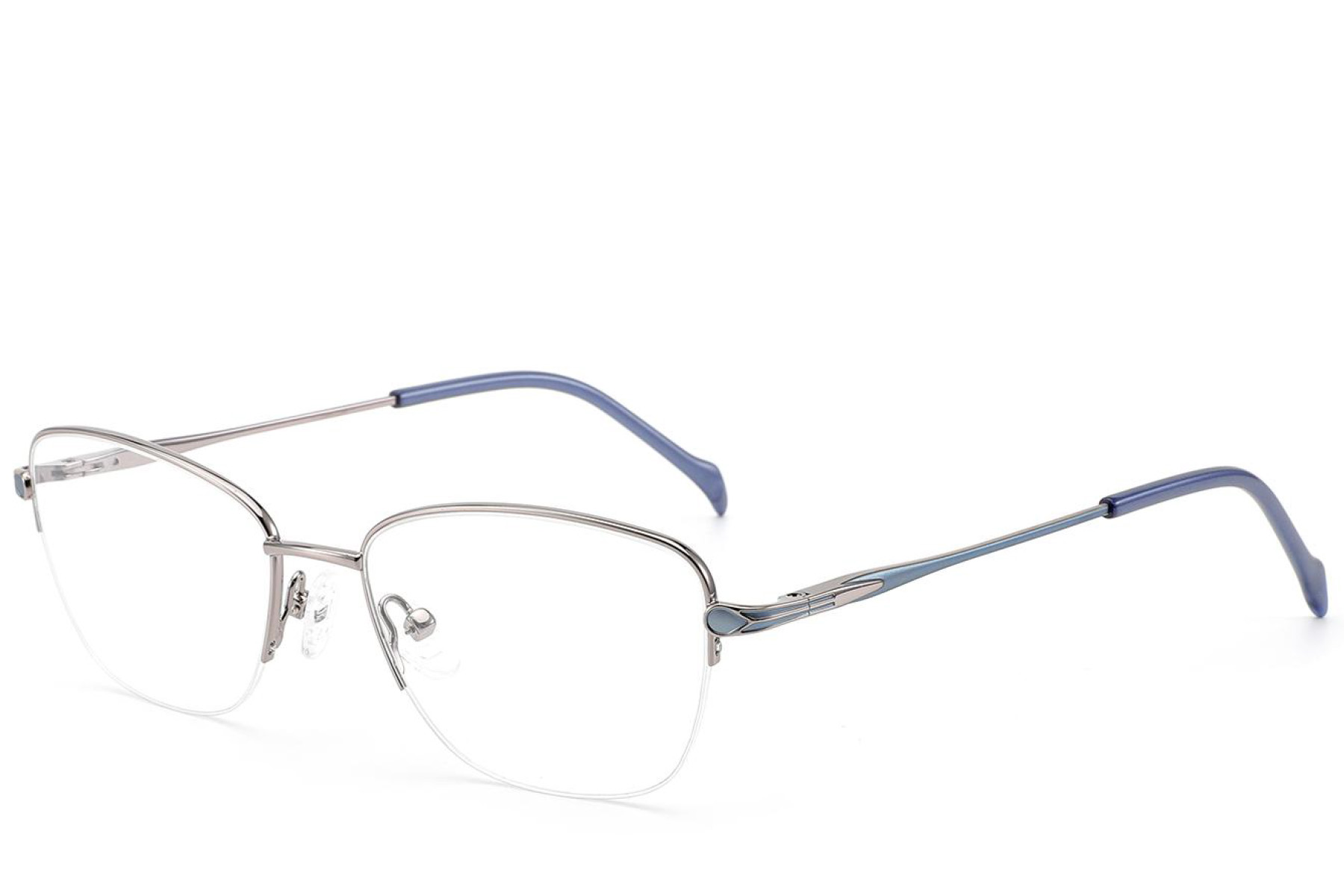 BS2012-3054_Grey_Semi-rimless_Metal_Glasses_corner