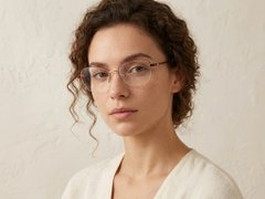 BS2012-3059_Red_Semi-rimless_Metal_Glasses-tryon_female