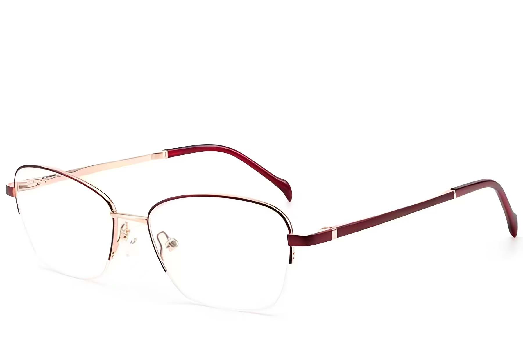 BS2012-3059_Red_Semi-rimless_Metal_Glasses_corner