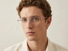 BS2012-3060_Pink_Semi-rimless_Metal_Glasses-tryon_male