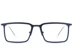 BS2012-3066_Blue_Rectangular_Metal_Glasses_front