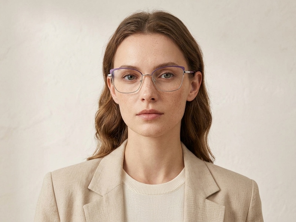 BS2012-3071_Silver_Butterfly_Metal_Glasses-tryon_female