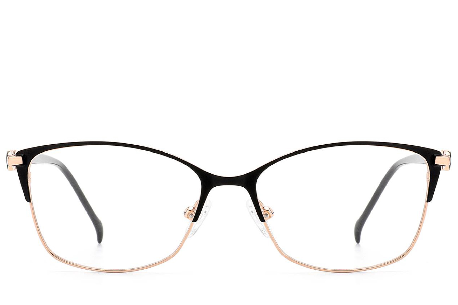 BS2012-3074_Black_Butterfly_Metal_Glasses_front