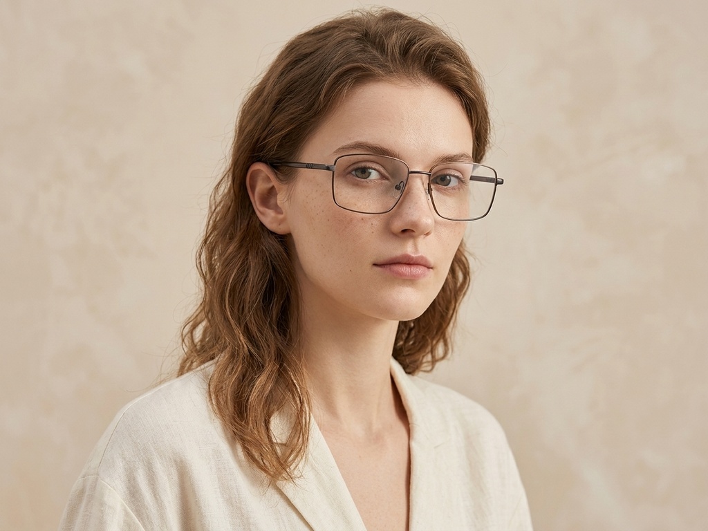BS2012-3081_Grey_Rectangular_Metal_Glasses-tryon_female