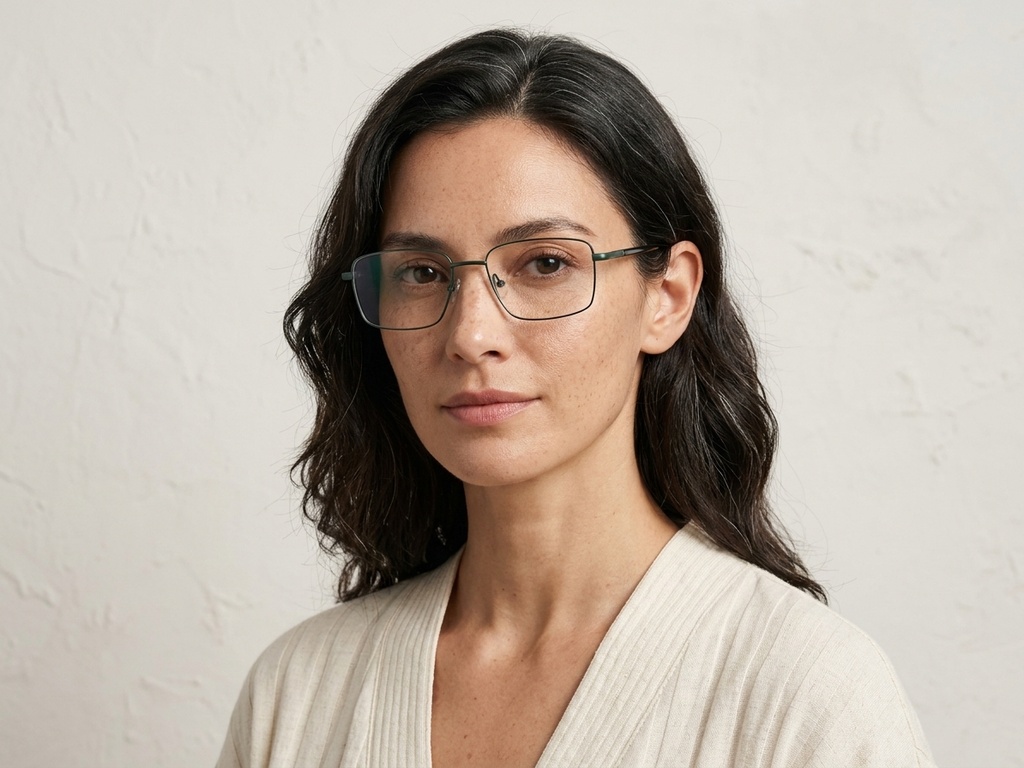 BS2012-3082_Green_Rectangular_Metal_Glasses-tryon_female