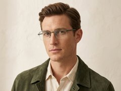BS2012-3085_Green_Semi-rimless_Metal_Glasses-tryon_male