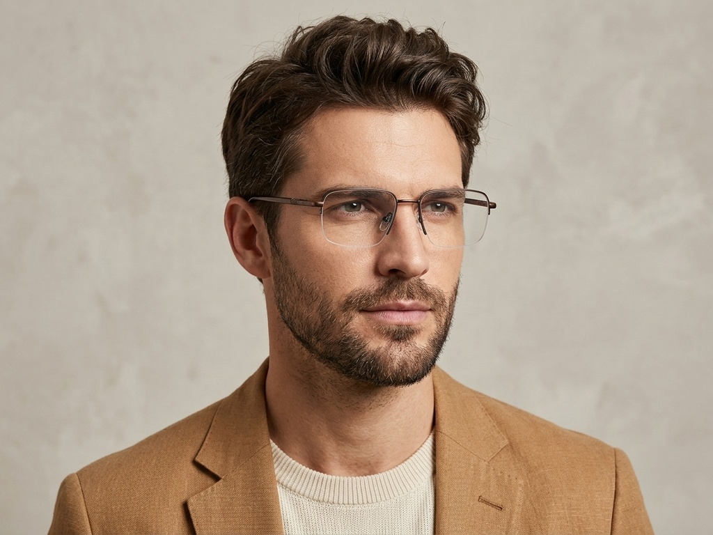 BS2012-3086_Copper_Semi-rimless_Metal_Glasses-tryon_male