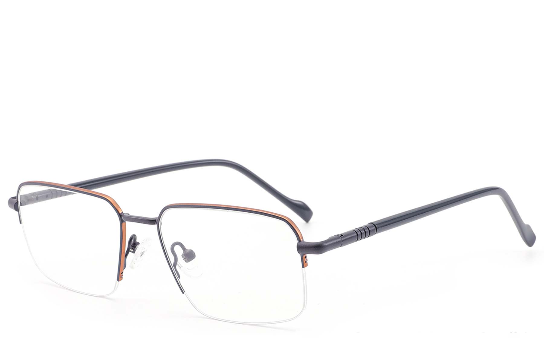 BS2012-3088_Grey_Semi-rimless_Metal_Glasses_corner