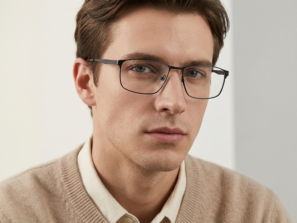 BS2012-3089_Black_Rectangular_Metal_Glasses-tryon_male