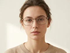 BS2012-3092_Brown_Rectangular_Metal_Glasses-tryon_female