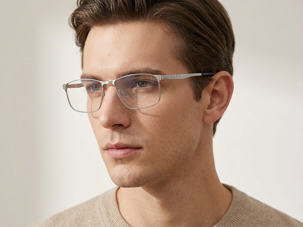 BS2012-3093_Silver_Rectangular_Metal_Glasses-tryon_male