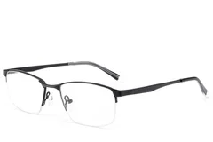BS2012-3094_Black_Semi-rimless_Metal_Glasses_corner