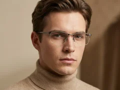 BS2012-3096_Grey_Semi-rimless_Metal_Glasses-tryon_male