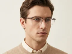 BS2012-3097_Brown_Semi-rimless_Metal_Glasses-tryon_male