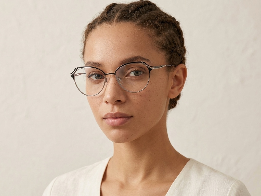 BS2012-3100_Black_Butterfly_Metal_Glasses-tryon_female