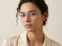 BS2012-3105_Blue_Semi-rimless_Metal_Glasses-tryon_female