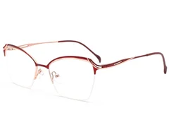 BS2012-3111_Red_Semi-rimless_Metal_Glasses_corner