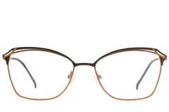 BS2012-3114_Brown_Butterfly_Metal_Glasses_front
