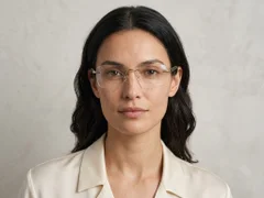 BS2012-3119_Golden_Invisible_Metal_Glasses-tryon_female