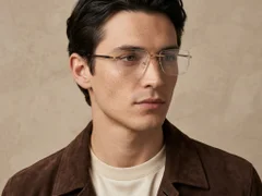 BS2012-3119_Golden_Invisible_Metal_Glasses-tryon_male
