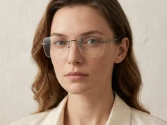 BS2012-3122_Grey_Invisible_Metal_Glasses-tryon_female