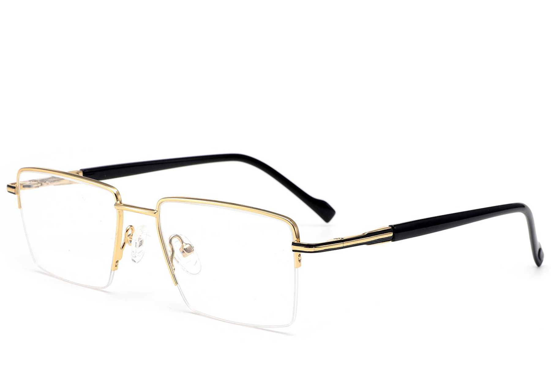 BS2012-3124_Golden_Semi-rimless_Metal_Glasses_corner
