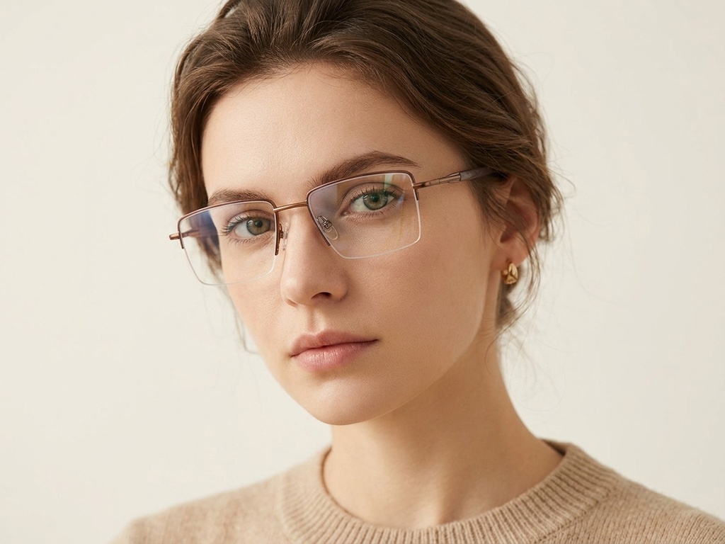 BS2012-3126_Copper_Semi-rimless_Metal_Glasses-tryon_female
