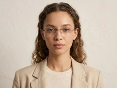 BS2012-3135_Grey_Invisible_Metal_Glasses-tryon_female