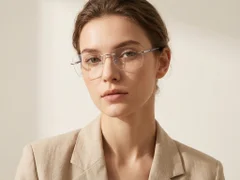 BS2012-3138_Silver_Invisible_Metal_Glasses-tryon_female