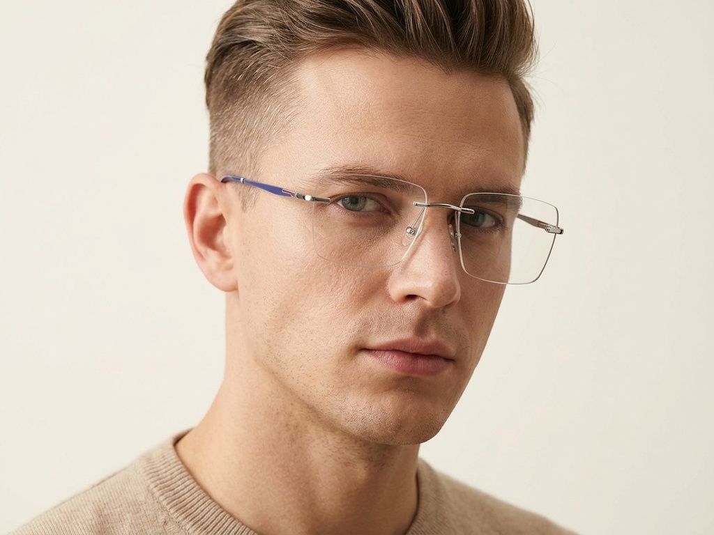BS2012-3138_Silver_Invisible_Metal_Glasses-tryon_male