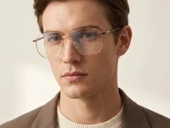 BS2012-3139_Golden_Geometric_Metal_Glasses-tryon_male