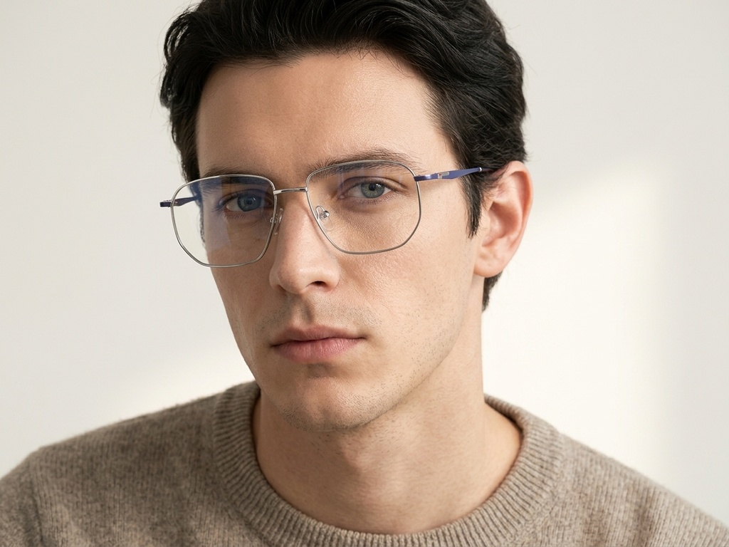BS2012-3143_Silver_Geometric_Metal_Glasses-tryon_male