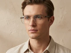 BS2012-3150_Golden_Aviator_Metal_Glasses-tryon_male