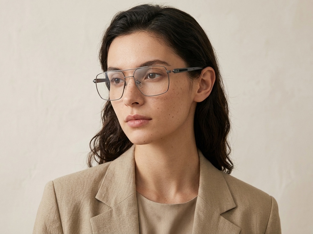 BS2012-3151_Grey_Aviator_Metal_Glasses-tryon_female