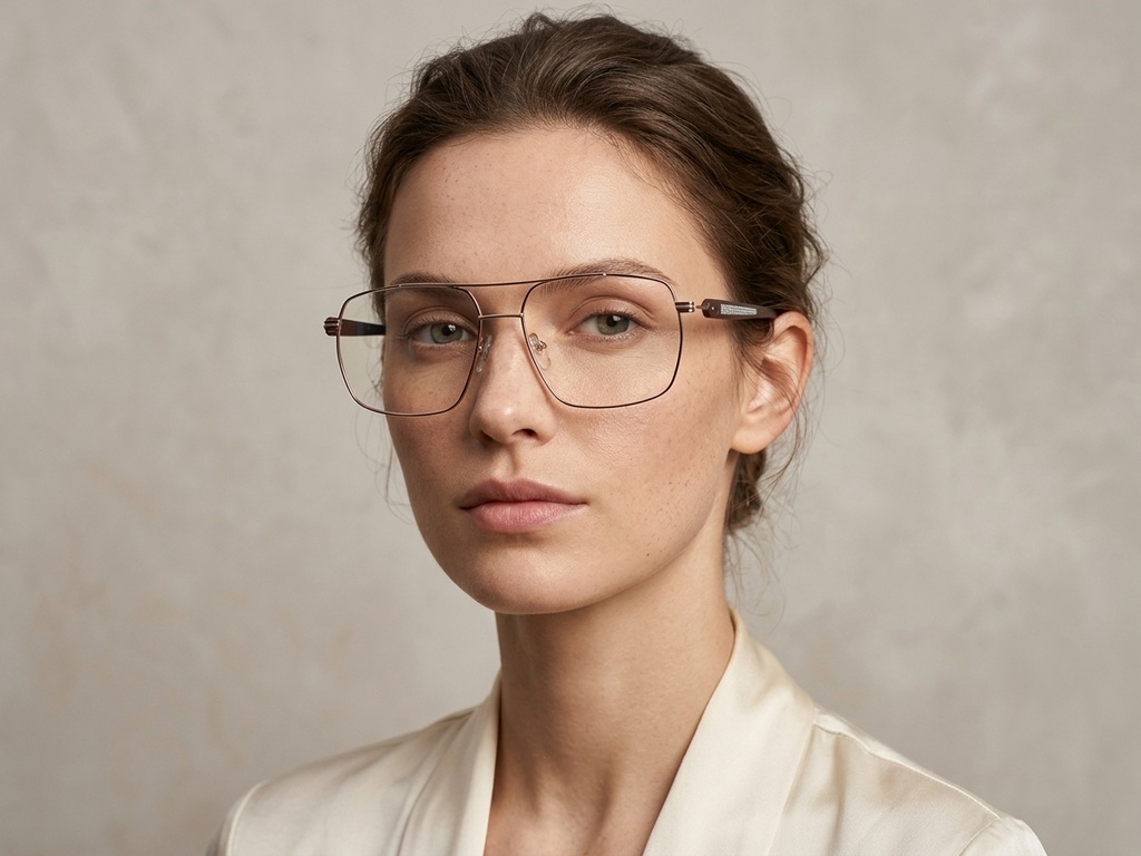 BS2012-3152_Pink_Aviator_Metal_Glasses-tryon_female