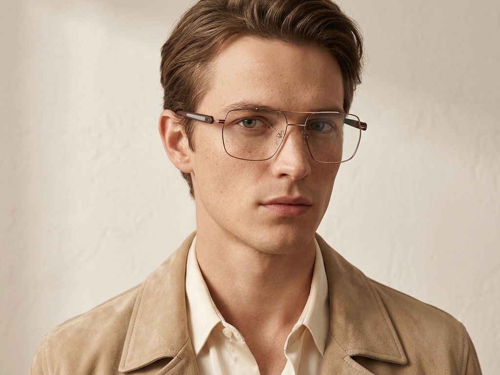 BS2012-3152_Pink_Aviator_Metal_Glasses-tryon_male