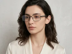 BS2012-3154_Black_Rectangular_Metal_Glasses-tryon_female