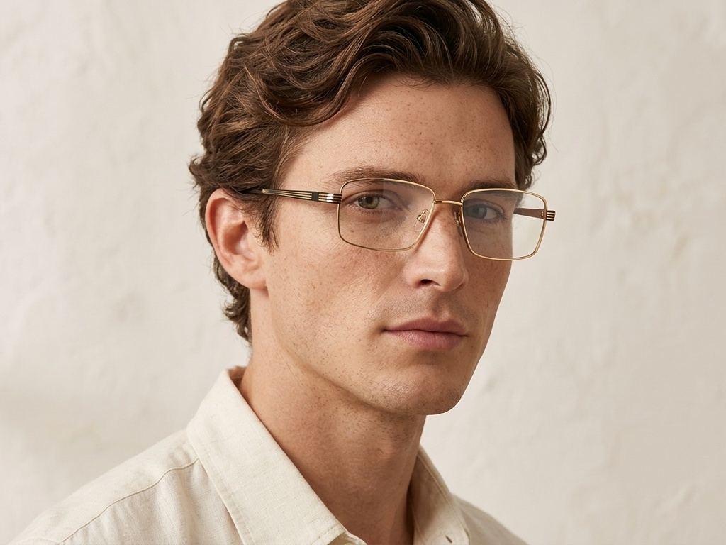 BS2012-3155_Golden_Rectangular_Metal_Glasses-tryon_male