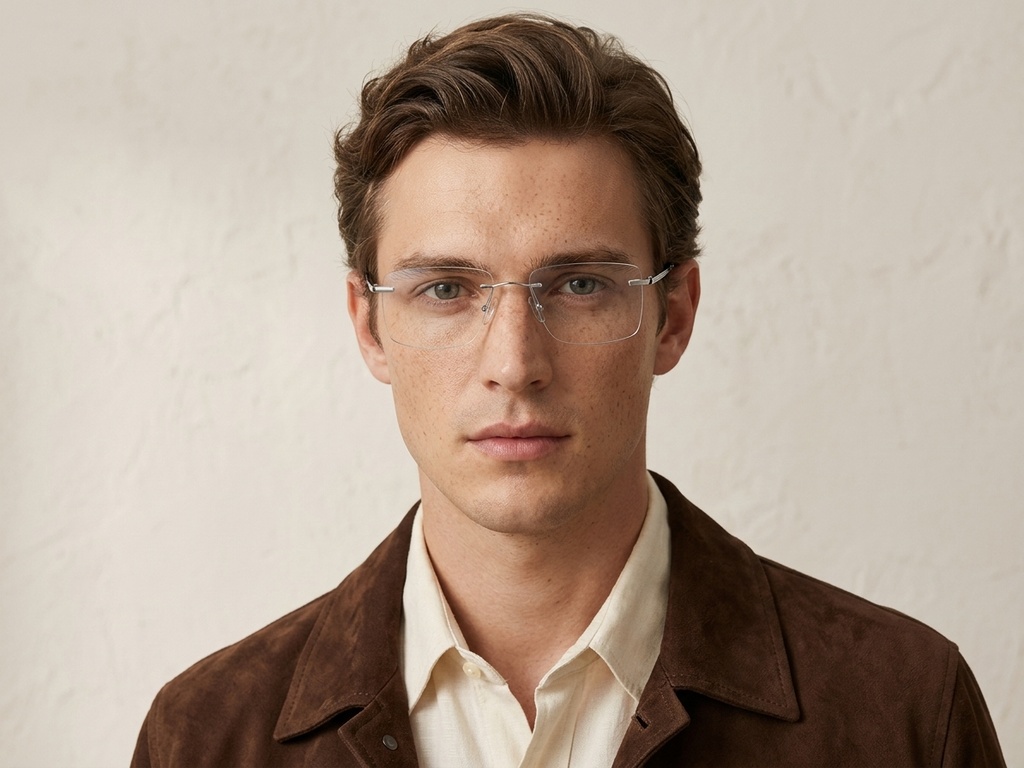 BS2012-3167_Silver_Invisible_Metal_Glasses-tryon_male